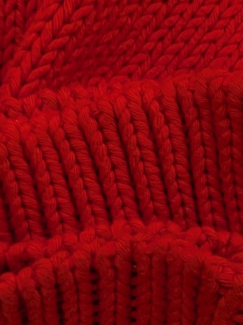 Babaa No. 16 Cardigan in Summer Flame (Red) - Picture 13 of 16